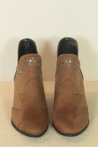 Marjin Rosa Bootie Bot Taba Süet