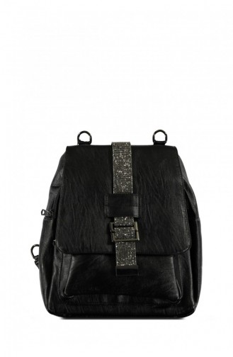 Marjin Senimal Backpack Bag Black 18K00024Vİ25681_001