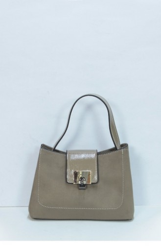 Marjin Uso Daily Suede Bag Mink 18K00240SNT639_398
