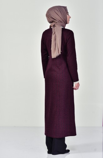 Side Bond Abaya 7099-03 Bordeaux 7099-03