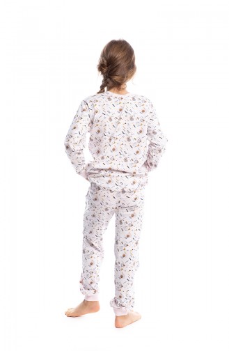 Kinderpyjama Set G1814 Rose 1814