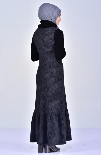 Winter Gilet Dress 7100-02 Black 7100-02
