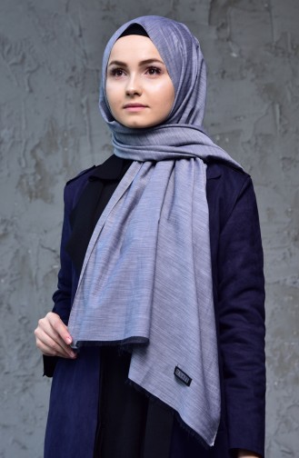 Châle Coton 99217-01 Gris 99217-01