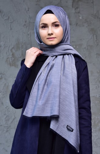 Châle Coton 99217-01 Gris 99217-01