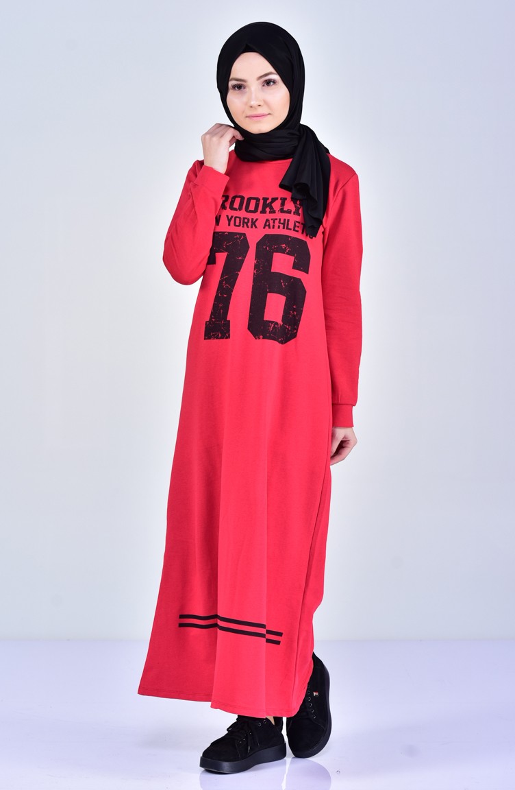 Red Sports Dress