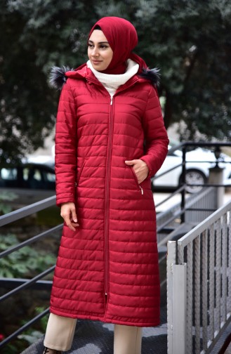 Red Winter Coat 0231-05