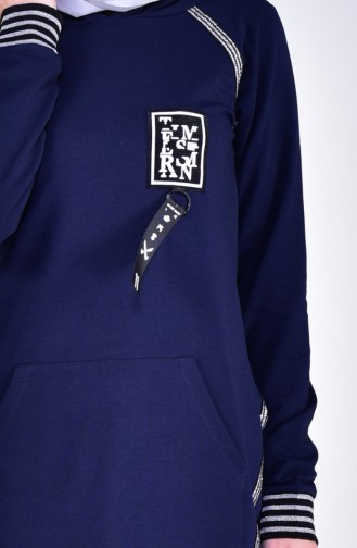 Sefamerv Pockets Tracksuit Team 1401-02 Navy Blue 1401-02