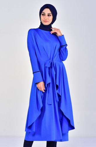 Pleated Long Tunic 1005-01 Potted 1005-01