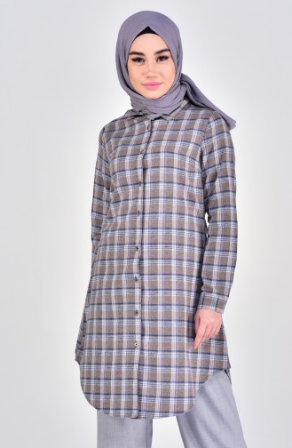 Ekose Tunik 2468-01 Vizon