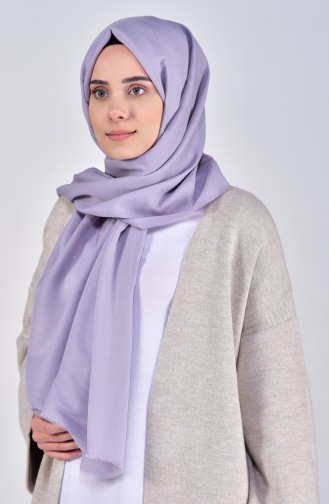 Plain Cotton Shawl 19045-04 Gray 19045-04