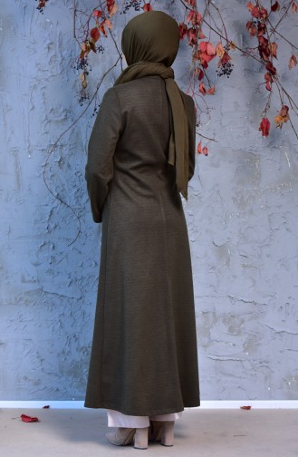 Cape mit Reissverschluss 6171-04 Khaki 6171-04