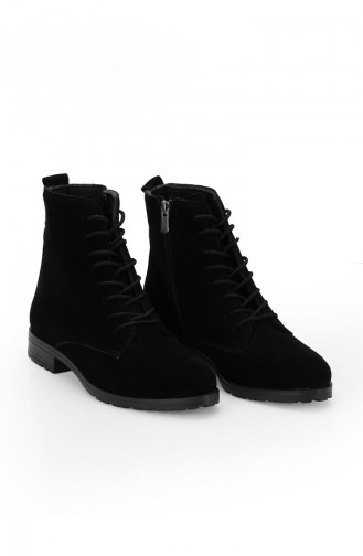 Black Boots-booties 11174