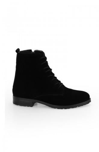 Black Boots-booties 11174