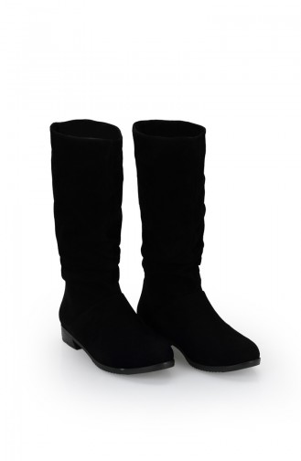 Bottes Pour Femme 11230-01 Noir Daim 11230