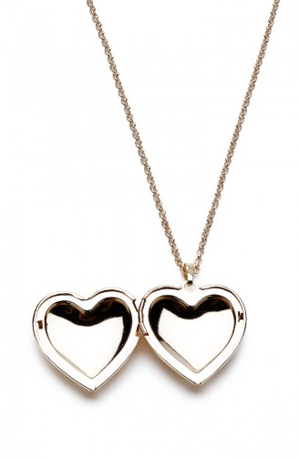 Collier Coeur Love Jaune Or UK9172 9172