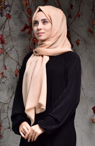 Luxury Cashmere Shawl 197-203 Salmon 197-203