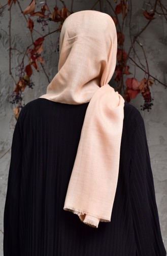 Luxury Cashmere Shawl 197-203 Salmon 197-203