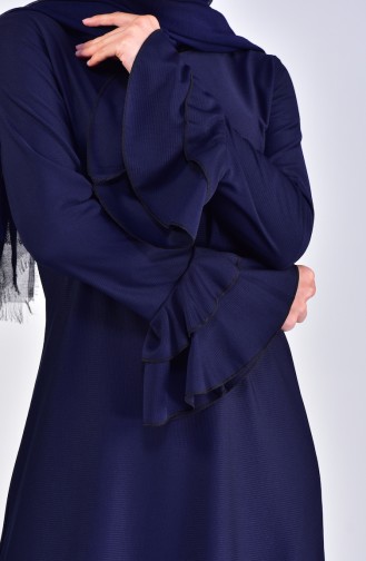 Robe Hijab Bleu Marine 0362-02