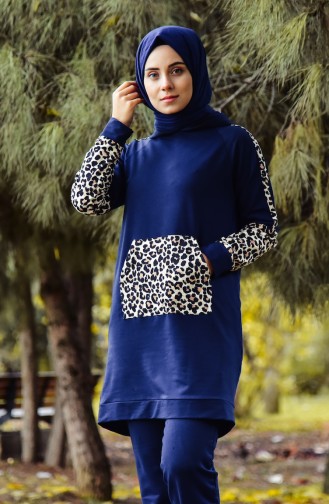 Navy Blue Trainingspak 1404-02