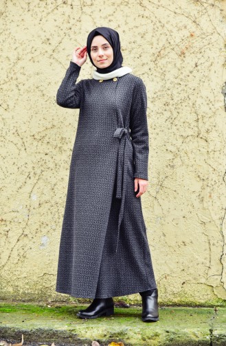 Black Abaya 7099-01