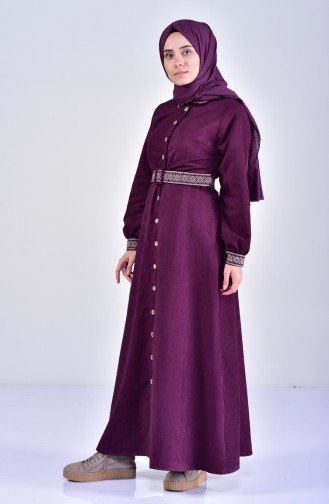 Robe Hijab Pourpre 2030-06