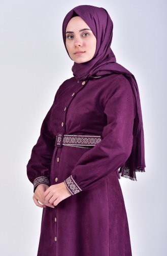 Lila Hijab Kleider 2030-06