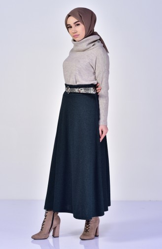 Jupe Taille élastique 2117-02 Vert 2117-02
