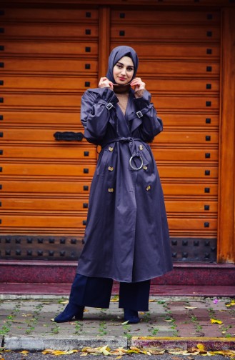 Light Black Trench Coats Models 90002-08