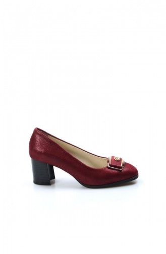 Claret Red High-Heel Shoes 408ZA233-16781468