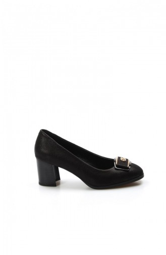Black High-Heel Shoes 408ZA233-16781469