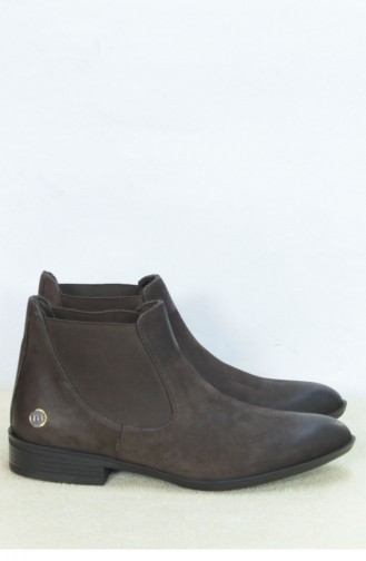 Marjin 4560 High Heel Boots Brown Nubuck 18K020022MM4560_008