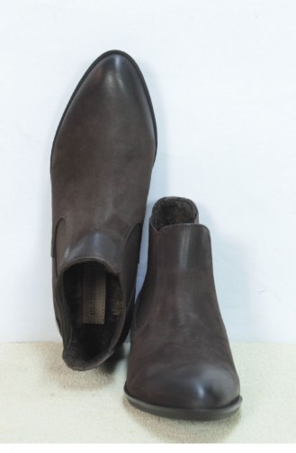 Marjin 4560 High Heel Boots Brown Nubuck 18K020022MM4560_008