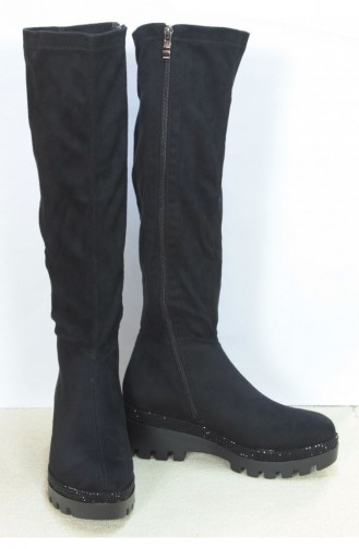 Marjin Antaz Bottes Noir Daim 18K02709203_002