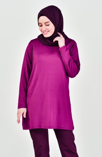 Plus size Combed Cotton Body 9001-06 Damson 9001-06