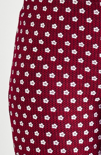 Claret red Broek 7224-03