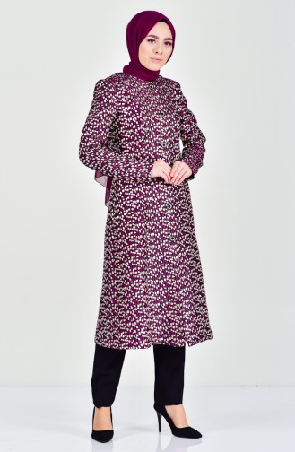 TUBANUR Pattern Cape 3044-02 Fuchsia 3044-02