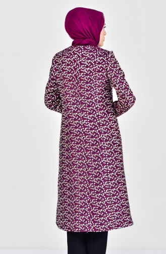 TUBANUR Pattern Cape 3044-02 Fuchsia 3044-02