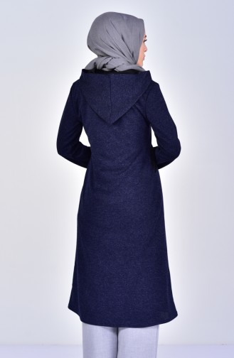 Hooded Cape 1614-01 Navy Blue 1614-01