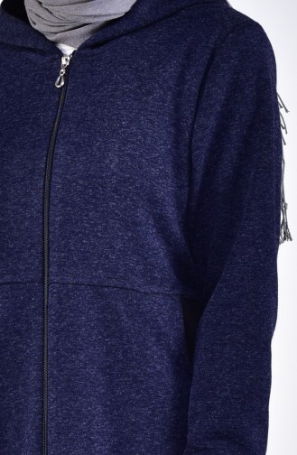 Cape a Capuche 1614-01 Bleu Marine 1614-01