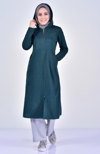 Hooded Cape 1614-03 Emerald Green 1614-03