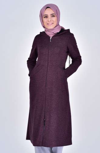 Hooded Cape 1614-04 Claret Red 1614-04