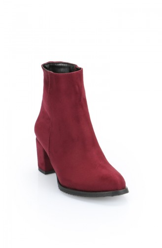Women s Boots 11215-01 Claret red Suede 11215