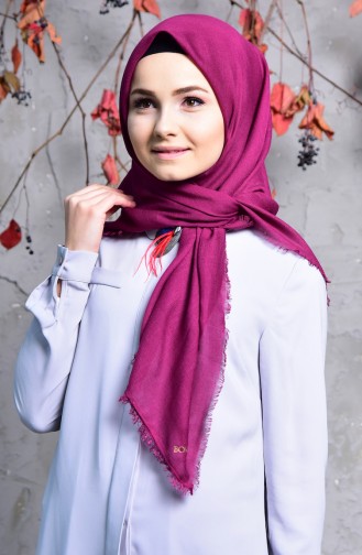 Cotton Scarf 50056-63 Damson 50056-63