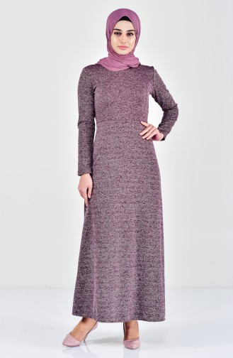 Kuplu Dress 0001-01 Plum 0001-01