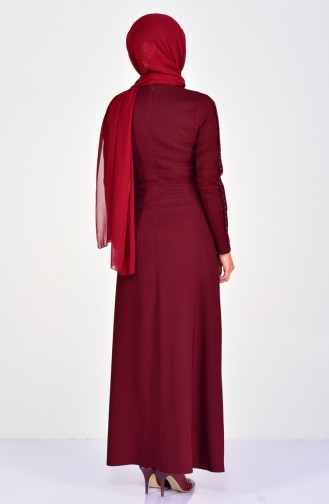 Pearl Dress 0199-03 Claret Red 0199-03