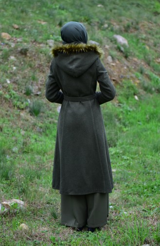 Furry Cachet  Coat 71192-03 Khaki 71192-03