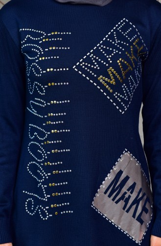 Navy Blue Sweater 5031-05