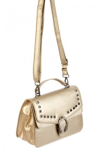 Gold Colour Shoulder Bag 42611-09