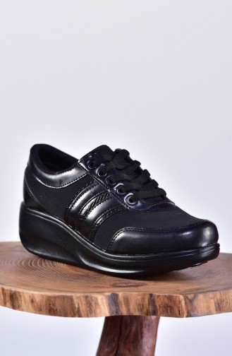 ALLFORCE Chaussures Sport Pour Femme 0116-10 Noir Matte 0116-10