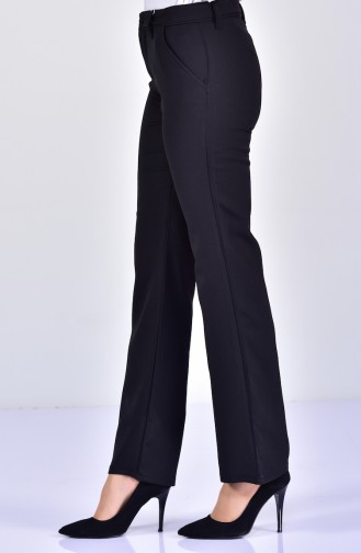 MIHRISAH Pocketed Trousers 2330-05 Black 2330-05